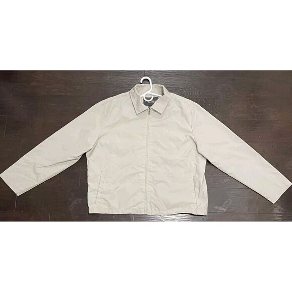 Vintage Style Eddie Bauer Men’s Large Ivory Coat/Jacket - Picture 5 of 7